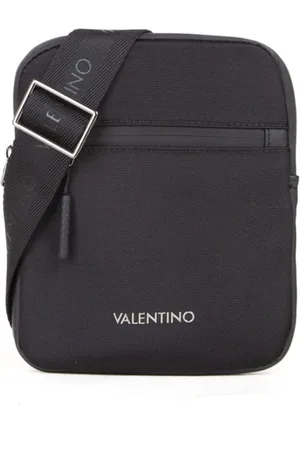 Valentino by Mario Valentino Torebki, Mężczyzna, Czarny, ONE SIZE, Len, Torba na ramię Tron dla mężczyzn
