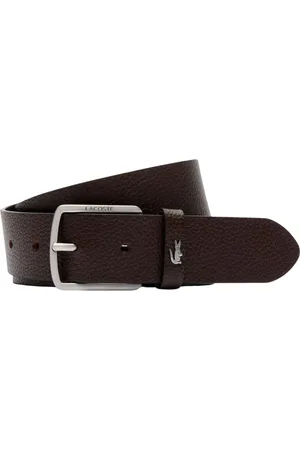 Lacoste Akcesoria, Mężczyzna, brązowy, ONE SIZE, Skóra, Brązowy pasek z kolekcji Core