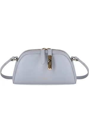 Furla Torebki, Kobieta, Niebieski, ONE SIZE, Skóra, Goccia S Nuvola Torba Crossbody