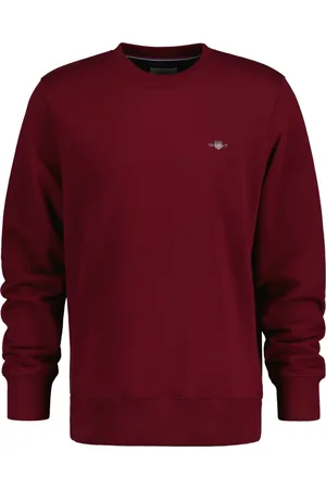 GANT Bluzy, Mężczyzna, Czerwony, M, Felpe Sweatshirt