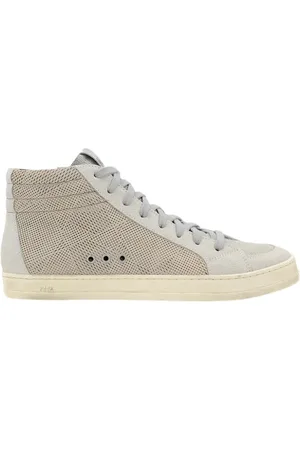 P448 Buty, Kobieta, Beżowy, 36 EU, Zamsz, Laserowo Wycinane Zamszowe Sneakersy