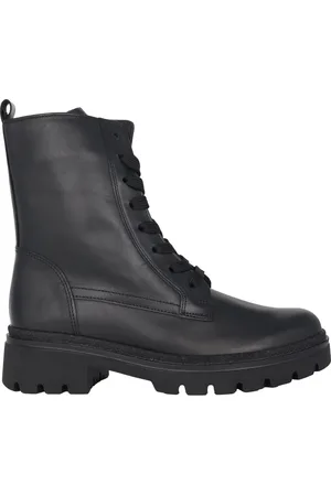 Gabor Buty, Kobieta, Czarny, 38 EU, Skóra, Botki sznurowane