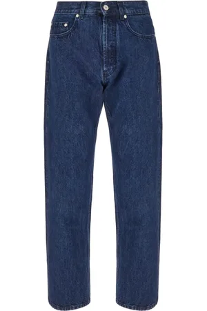 Palm Angels Jeansy, Mężczyzna, Niebieski, W30, Denim, Klasyczne jeansy denim na co dzień