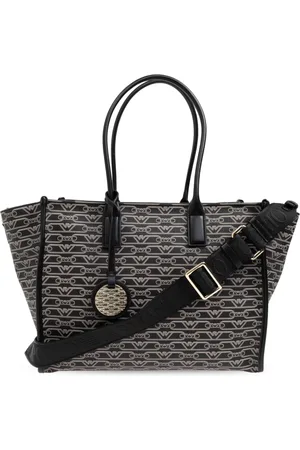 Emporio Armani Torebki, Kobieta, Czarny, ONE SIZE, Średnia Torba Shopper