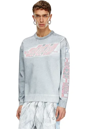 Diesel Bluzy, Mężczyzna, Niebieski, M, Denim, Bootcut jeans d-propol