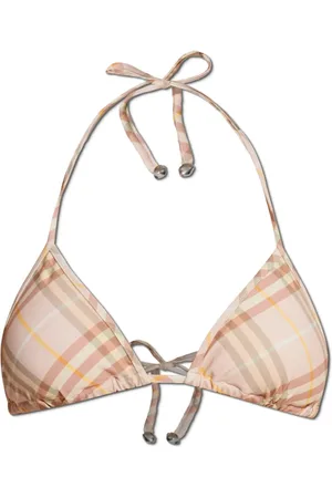 Burberry Stroje kąpielowe, Kobieta, Różowy, XS, Góra od kostiumu kąpielowego