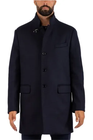 FAY Kurtki, Mężczyzna, Niebieski, S, Denim, Kurtka Blouson