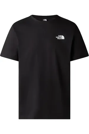 The North Face Koszulki, Mężczyzna, Czarny, L, Bawełna, Koszulka Short Sleeve Redbox Tee