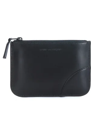 Comme des Garçons Akcesoria, unisex, Czarny, ONE SIZE, Skóra, Portfel Bustina