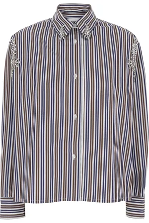 Des Phemmes Bluzki, Kobieta, Wielobarwność, 2XS, Paskudzony kryształami wielokolorowy bawełniany shirt