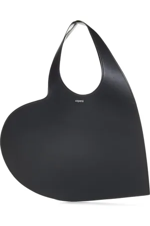 COPERNI Torebki, Kobieta, Czarny, ONE SIZE, Skóra, Torebka Tote w Kształcie Serca