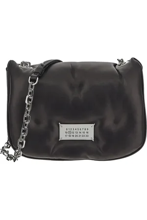 Maison Margiela Torebki, Kobieta, Czarny, ONE SIZE, Skóra, Stylowa Torba na Ramię Unisex