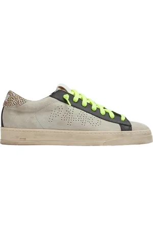 P448 Buty, Kobieta, Szary, 37 EU, Skóra, Stylowe Sneakersy z Podeszwą Sola Beolat