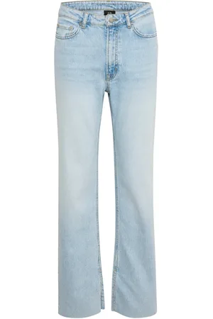 My Essential Wardrobe Jeansy, Kobieta, Niebieski, W32 L30, Bawełna, Proste Jeansyy
