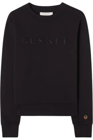 BUSNEL Bluzy, Kobieta, Czarny, M, Bawełna, Bluza Samantha