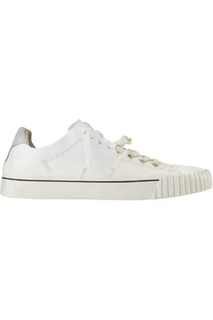 Maison Margiela Buty, Kobieta, Biały, 36 EU, Skóra, Skórzane Sneakersy