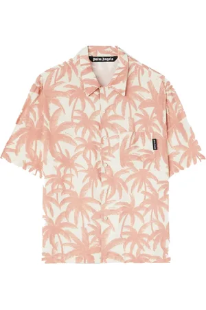Palm Angels Koszule, Mężczyzna, Wielobarwność, M, Bawełna, Koszulka Palm