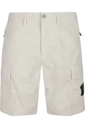 Stone Island Szorty, Mężczyzna, Beżowy, W34, Klasyczne Szorty Bermuda