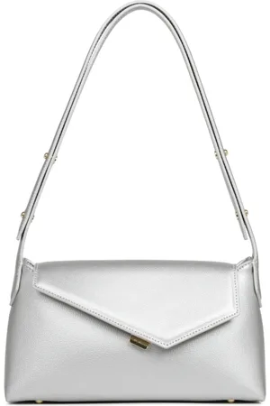 Lancaster Torebki, Kobieta, Szary, ONE SIZE, Klapy Crossbody Bag Zoé 2.0 Srebro