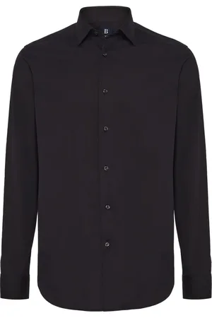 Boggi Milano Koszule, Mężczyzna, Niebieski, S, Bawełna, Slim Fit Koszula z Bawełny Stretch
