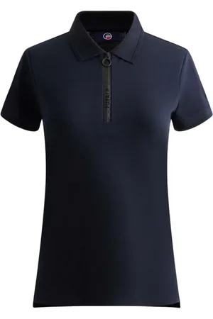 Fusalp Koszulki, Kobieta, Niebieski, M, Bawełna, Leana Short-Sleeve Polo Shirt