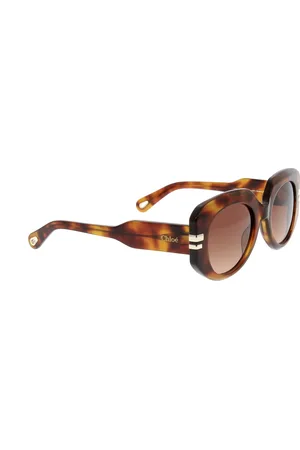 Chloé Akcesoria, Kobieta, brązowy, ONE SIZE, Stylowe okulary przeciwsłoneczne