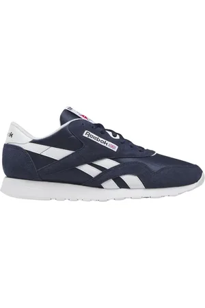 Reebok Buty, Mężczyzna, Niebieski, 42 EU, Nylon, Retro Classic Nylon Sneakers
