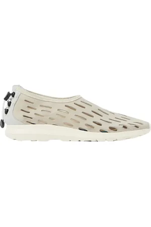 OUR LEGACY Buty, Mężczyzna, Beżowy, 43 EU, Skóra, Perforowane sneakersy skórzane