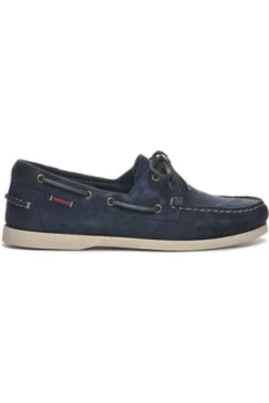 SEBAGO Buty, Mężczyzna, Niebieski, 40 EU, Zamsz, Portland Roughout - Granatowy