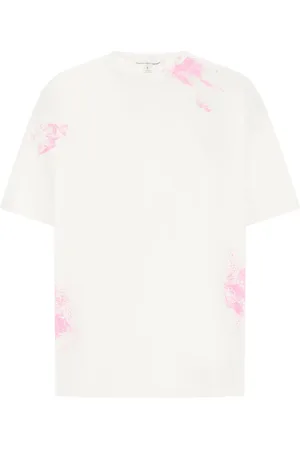 Comme des Garçons Koszulki, Mężczyzna, Biały, S, Bawełna, T-Shirt