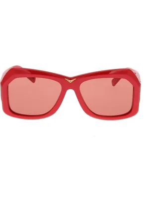 Marni Akcesoria, Kobieta, Czerwony, ONE SIZE, Stylowe okulary przeciwsłoneczne