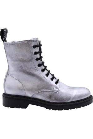 Nero Giardini Buty, Kobieta, Szary, 37 EU, Botki Sznurowane Sjors