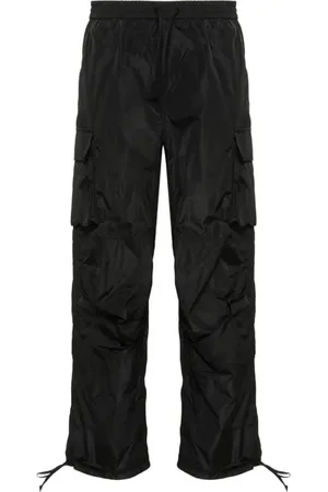 Msgm Spodnie, Kobieta, Czarny, S, Proste spodnie