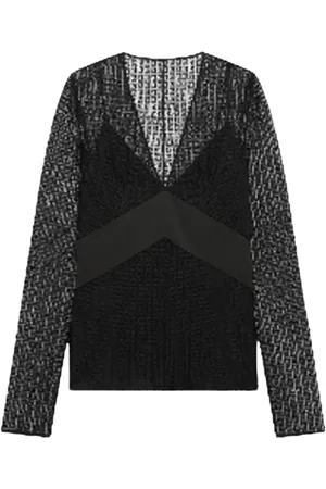Givenchy Bluzki, Kobieta, Czarny, S, Elegancka Bluzka