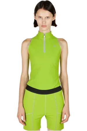 COPERNI Koszulki, Kobieta, Zielony, L, Body Zip