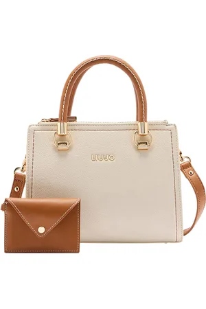 Liu Jo Torebki, Kobieta, Beżowy, ONE SIZE, Torebka Shopper w Kolorze Kości Słoniowej