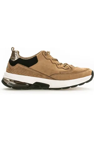 Gabor Buty, Kobieta, Beżowy, 40 1/2 EU, Rollingsoft Walking Sneakers