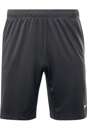 Reebok Szorty, Mężczyzna, Czarny, S, Krótkie Spodnie Dzianinowe na Co Dzień