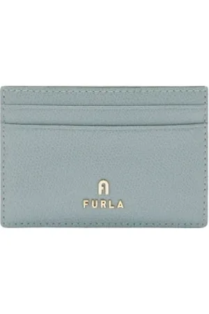 Furla Akcesoria, Kobieta, Niebieski, ONE SIZE, Skóra, Camelia Card Case S