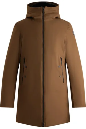 Fusalp Płaszcze, Mężczyzna, brązowy, 4XL, Płaszcz Gezi