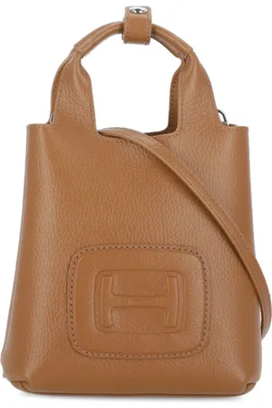 Hogan Torebki, Kobieta, brązowy, ONE SIZE, Skóra, Mini H-Bag