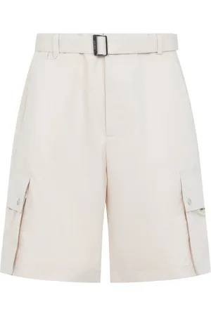 Jacquemus Szorty, Mężczyzna, Beżowy, M, Cargo Bermuda Shorts