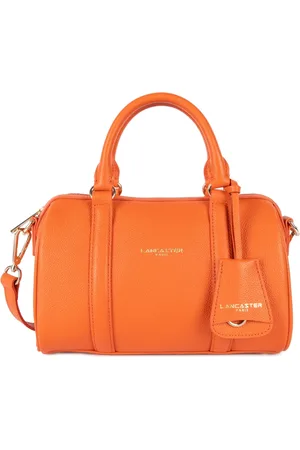 Lancaster Torebki, Kobieta, Pomarańczowy, ONE SIZE, Torba na ramię z zamkiem Milano Ana Pomarańczowa