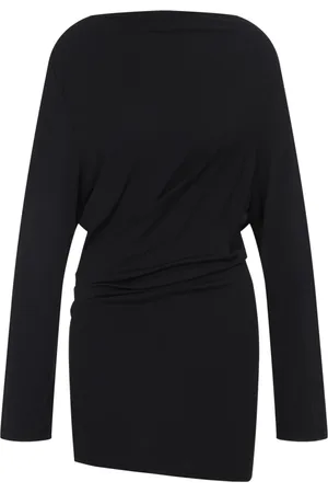 Jacquemus Sukienki, Kobieta, Czarny, S, Elegancka Czarna Sukienka dla Kobiet
