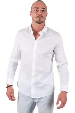 Drykorn Koszule, Mężczyzna, Biały, 5XL, Koszulka Casual