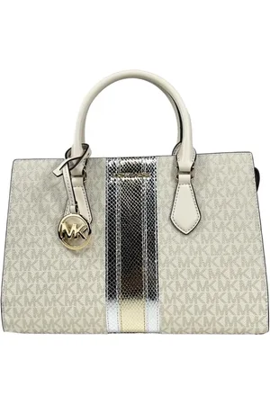 Michael Kors Torebki, Kobieta, Szary, ONE SIZE, Stylowa torba na ramię z przegródką na zamek