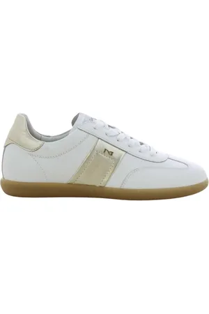 Nero Giardini Buty, Kobieta, Biały, 39 EU, Skóra, Platina Sneakers