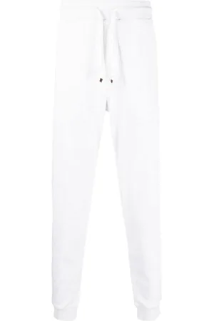 Brunello Cucinelli Spodnie, Mężczyzna, Biały, S, Spodnie dresowe