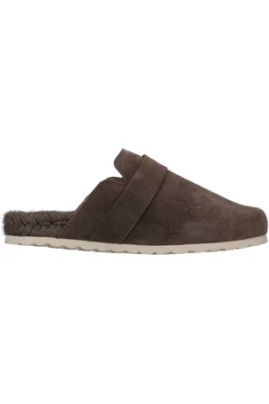 MANEBI Buty, Kobieta, brązowy, 37 EU, Zamsz, Sandały Brązowe