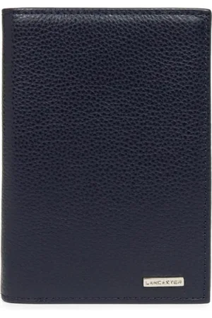 Lancaster Akcesoria, Mężczyzna, Niebieski, ONE SIZE, Składany Portfel Milano Gentlemen Niebieski